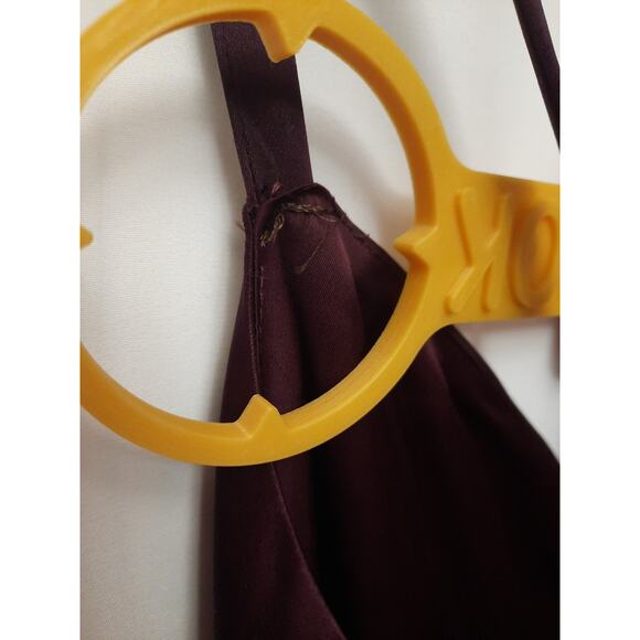 Ralph Lauren 16 Double-Faced Purple Satin Sleeveless Gown NWT msrp $598 READ - Picture 12 of 16